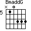 BmaddG=N10333_5