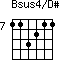 Bsus4/D#=113211_7