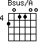 Bsus/A=201100_4
