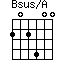 Bsus/A=202400_1