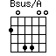 Bsus/A=204400_1