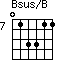 Bsus/B=013311_7