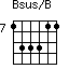 Bsus/B=133311_7