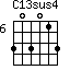C13sus4=303013_6
