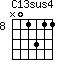 C13sus4=N01311_8