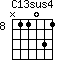 C13sus4=N11031_8