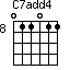C7add4=011011_8