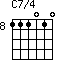 C7/4=111010_8