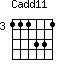 Cadd11=111331_3