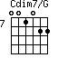Cdim7/G=001022_7