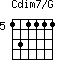 Cdim7/G=131111_5
