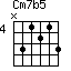 Cm7b5=N31213_4