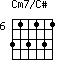 Cm7/C#=313131_6