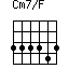 Cm7/F=333343_1
