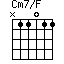 Cm7/F=N11011_1