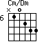 Cm/Dm=N10233_6
