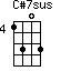 C#7sus=1303_4
