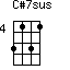 C#7sus=3131_4