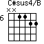 C#sus4/B=NN1122_6