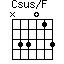 Csus/F=N33013_1