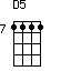 D5=1111_7