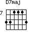 D7maj=331113_7