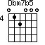 Dbm7b5=012000_4