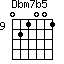 Dbm7b5=021001_9