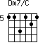 Dm7/C=113121_5