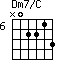 Dm7/C=N02213_6