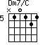 Dm7/C=N10121_5