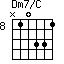 Dm7/C=N10331_8