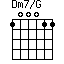 Dm7/G=100011_1