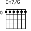Dm7/G=111111_0