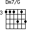Dm7/G=111313_3