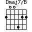 Dmaj7/B=200422_1