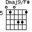 Dmaj9/F#=010331_5