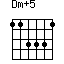 Dm+5=113331_1