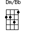 Dm/Bb=2231_1