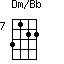 Dm/Bb=3122_7