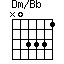 Dm/Bb=N03331_1