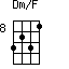 Dm/F=3231_8