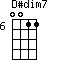 D#dim7=0011_6