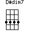 D#dim7=3333_1