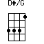 D#/G=3331_1