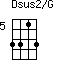 Dsus2/G=3313_5