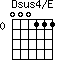 Dsus4/E=000111_0