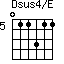 Dsus4/E=011311_5