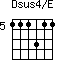 Dsus4/E=111311_5