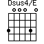 Dsus4/E=300030_1